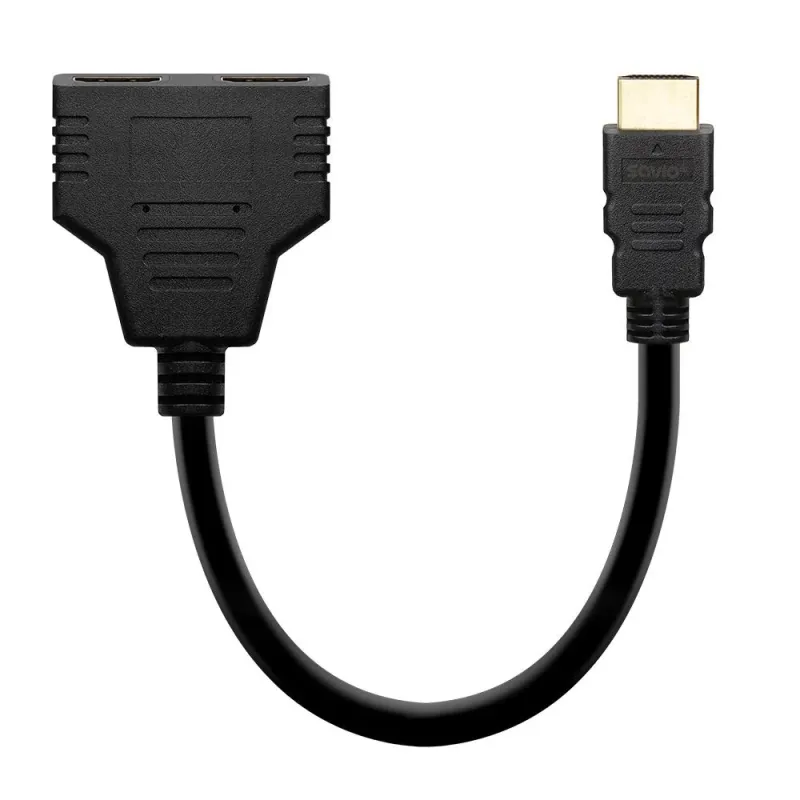 Rozdzielacz Savio AK-77 HDMI (M)-HDMI (Ż) x2