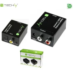 Adapter Techly RCA L/R IDATA SPDIF-3 Audio SPDIF Toslink Coaxial RCA na