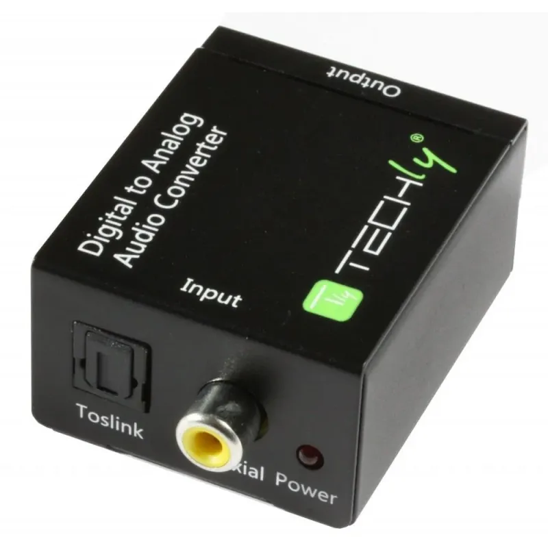 Adapter Techly RCA L/R IDATA SPDIF-3 Audio SPDIF Toslink Coaxial RCA na