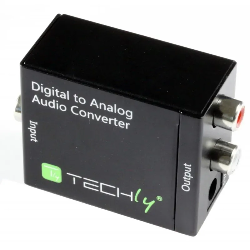 Adapter Techly RCA L/R IDATA SPDIF-3 Audio SPDIF Toslink Coaxial RCA na