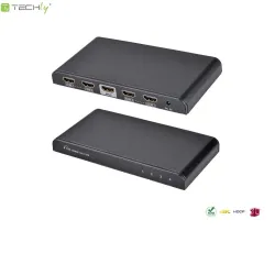 Rozdzielacz / Splitter Techly HDMI 1/4 Ultra HD, 3D