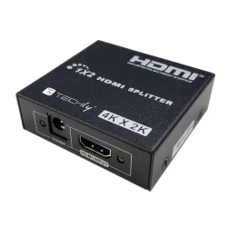 Rozdzielacz / Splitter Techly HDMI 1x2 4K*30Hz Aktywny | PartsPC.pl
