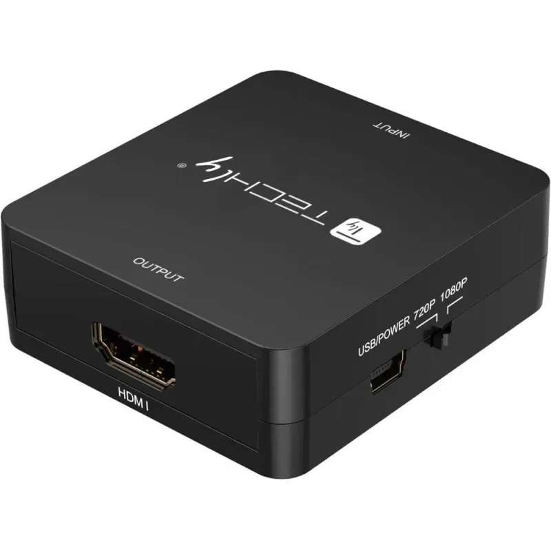 Konwerter Techly AV Composite video i audio 3x RCA na | PartsPC.pl