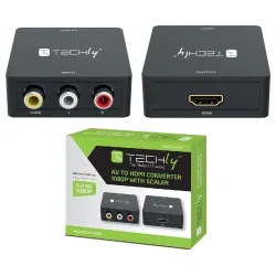 Konwerter Techly AV Composite video i audio 3x RCA na | PartsPC.pl