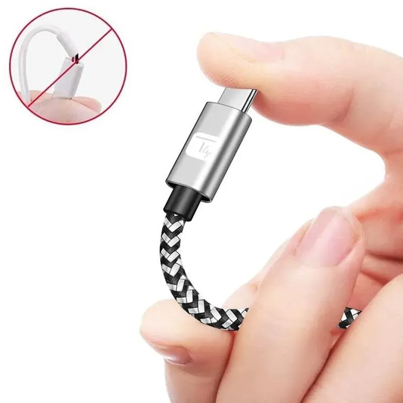 Kabel Techly USB 2.0 USB-A na USB-C 1m M/M 3A | PartsPC.pl