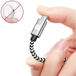 Kabel Techly USB 2.0 USB-C na USB-C kątowy 2m M/M 3A | PartsPC.pl