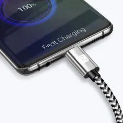 Kabel Techly USB 2.0 USB-C na USB-C 2m M/M 3A | PartsPC.pl