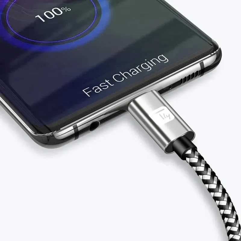 Kabel Techly USB 2.0 USB-C na USB-C 2m M/M 3A | PartsPC.pl