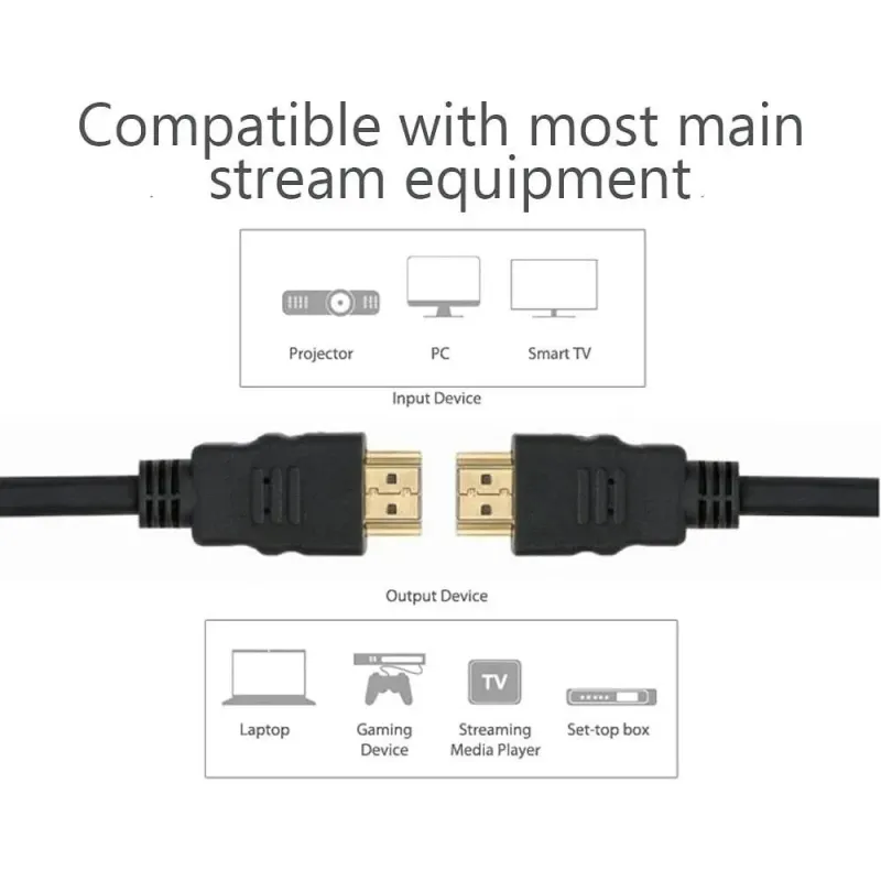 Kabel Techly HDMI-HDMI V1.4 Ethernet 2m czarny | PartsPC.pl