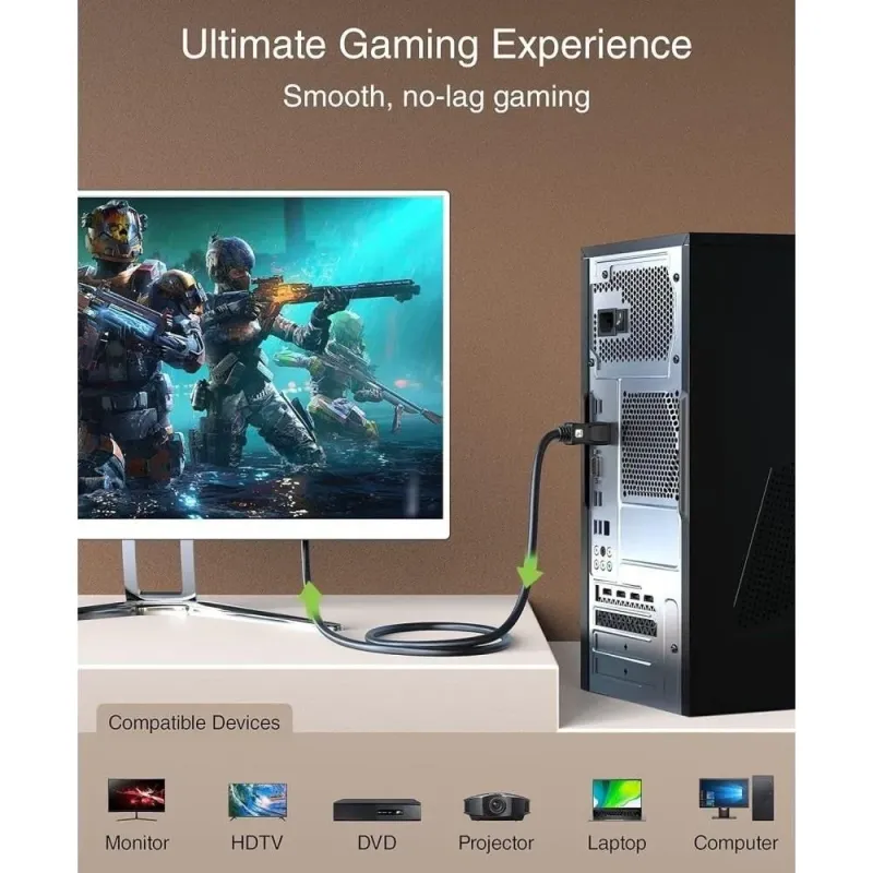 Kabel DisplayPort Techly 2.1 4K*120Hz 2m 54G czarny