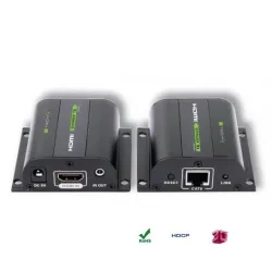 Extender HDMI Techly EXT-E70I po skrętce Cat. 5e/6/6a/7, do 60m, z