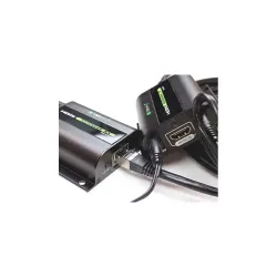 Extender HDMI Techly EXT-E70I po skrętce Cat. 5e/6/6a/7, do 60m, z