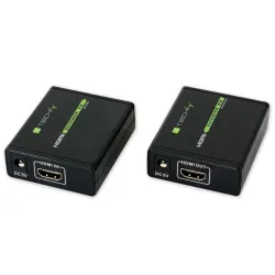Extender HDMI Techly EXT-E70 po skrętce Cat. 6/6a/7, do 60m, Full HD 3D,