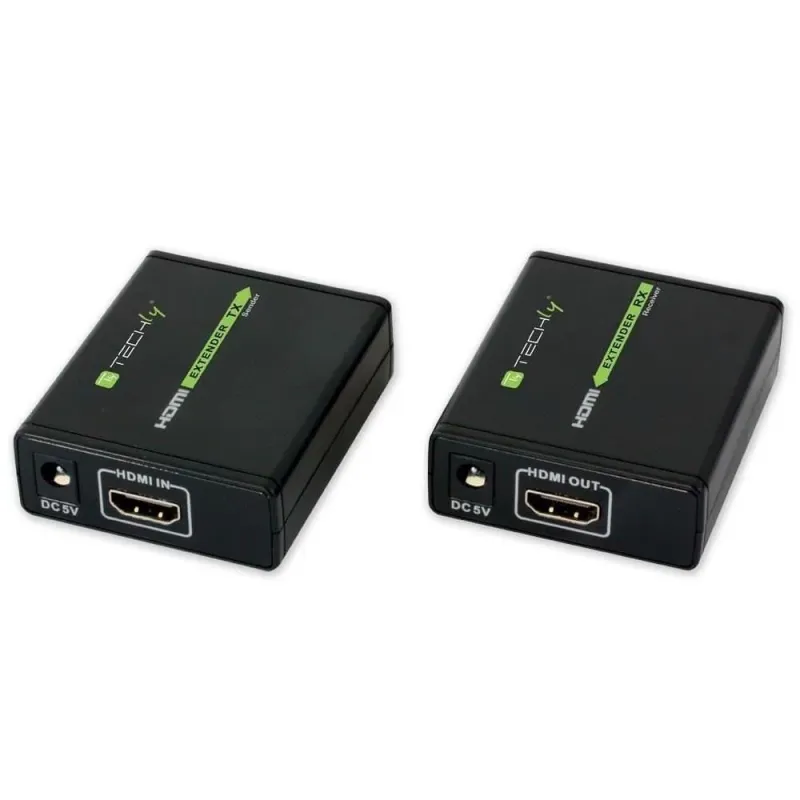 Extender HDMI Techly EXT-E70 po skrętce Cat. 6/6a/7, do 60m, Full HD 3D,