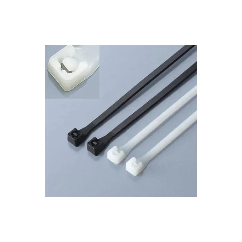 Opaski nylonowe Techly zaciskowe 280x4,8mm, 100 szt., czarne