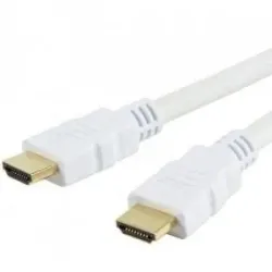 Kabel HDMI-HDMI M/M Ethernet 3D 4K Techly HDMI-4-010WH 1m, biały