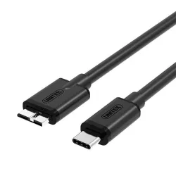 Kabel USB Unitek Y-C475BK USB 3.1 Typ-C (M) - micro USB B (M… | PartsPC.pl