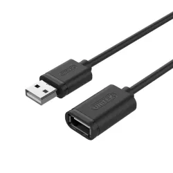 Przedłużacz USB 2.0 Unitek Y-C447GBK AM-AF 0,5m | PartsPC.pl
