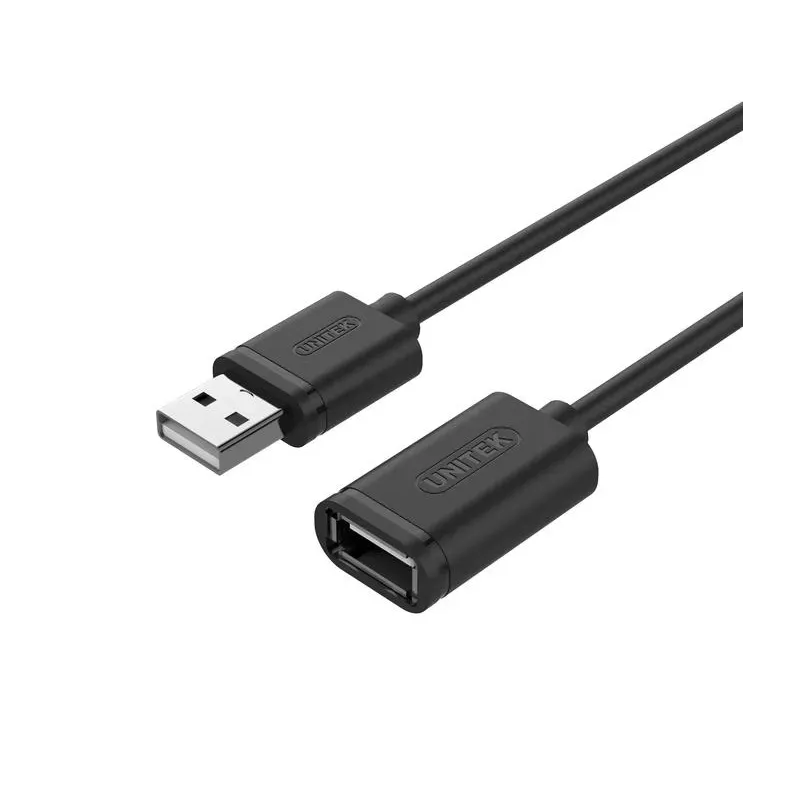 Przedłużacz USB 2.0 Unitek Y-C447GBK AM-AF 0,5m | PartsPC.pl