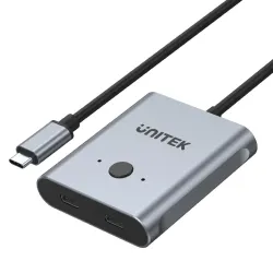 Przełącznik Dwukierunkowy Unitek D1078A USB-C 4K 144Hz PD 10… | PartsPC.pl