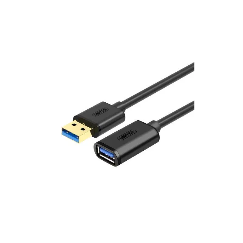 Przedłużacz Unitek Y-C459GBK USB 3.0 AM-AF 2m | PartsPC.pl