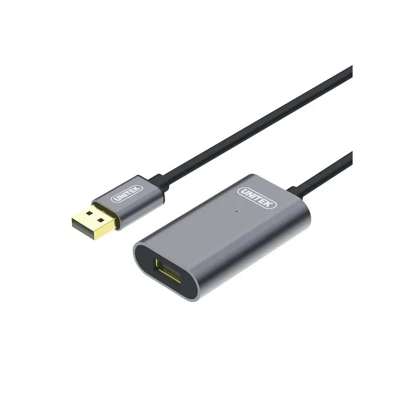 Kabel wzmacniacz sygnału Unitek Y-274 USB 2.0 20m Premium | PartsPC.pl