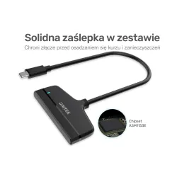 Kabel adapter Unitek Y-1096A USB3.1 Type-C do SATA III 6G