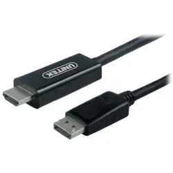 Kabel przejściówka Unitek Y-5118CA Displayport to HDMI 1,5m