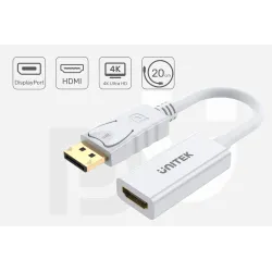 Adapter Unitek Y-6332 DisplayPort-HDMI 4K | PartsPC.pl