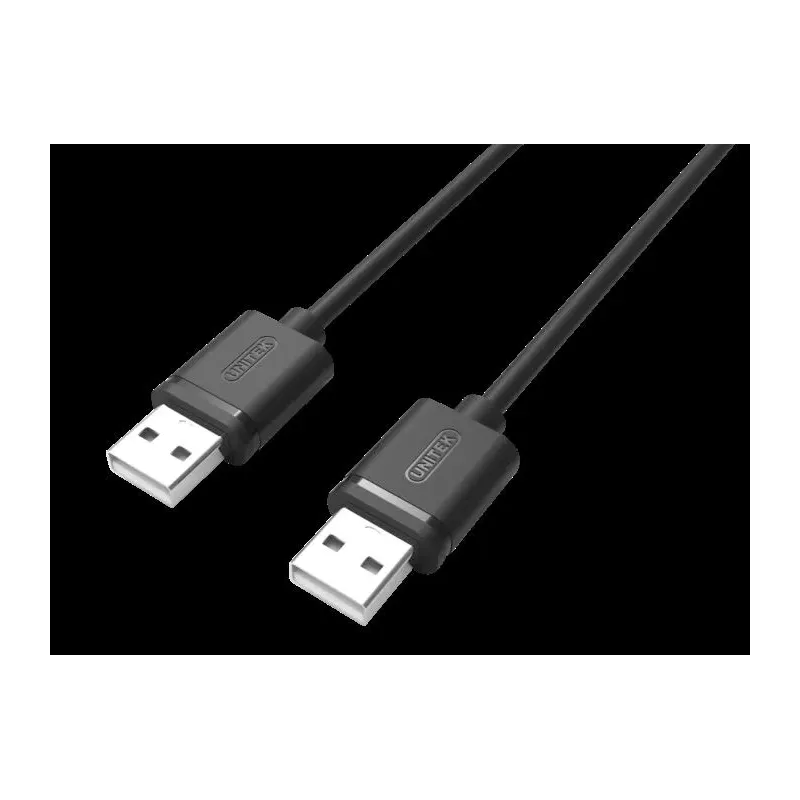 Kabel Unitek Y-C442GBK USB 2.0 AM-AM 1,5m | PartsPC.pl