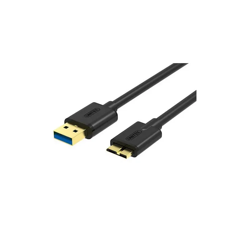 Kabel USB Unitek Y-C463GBK USB 3.0 microB/USB M/M 2m | PartsPC.pl