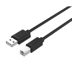 Kabel Unitek Y-C430GBK USB 2.0 AM-BM, 1.0m | PartsPC.pl