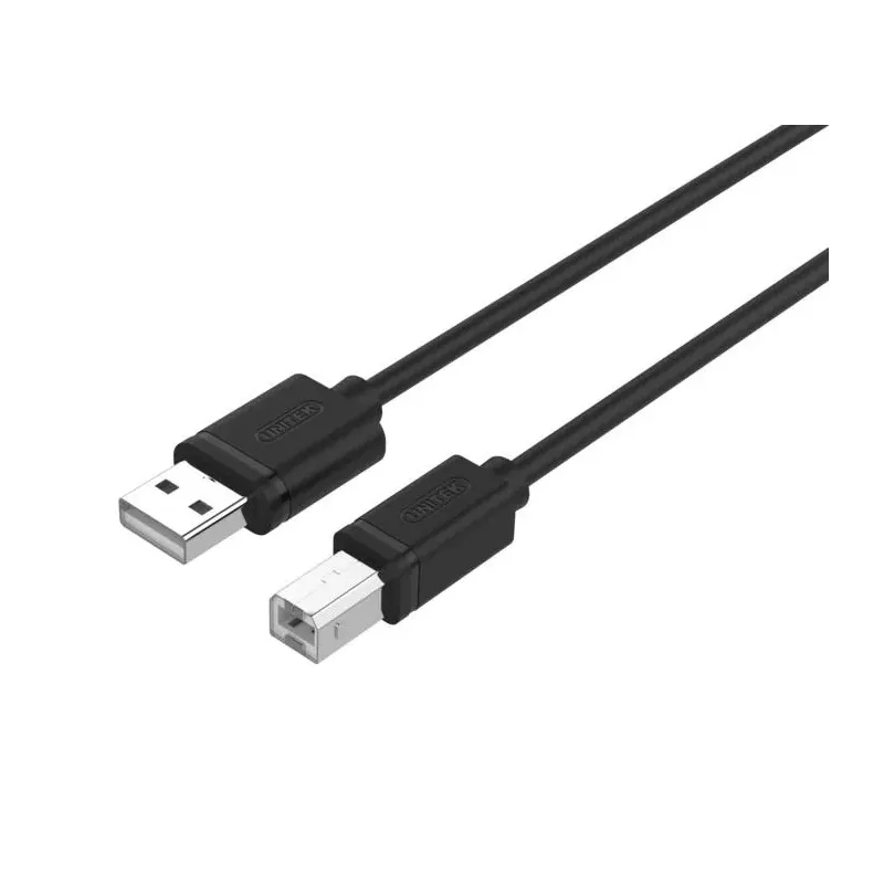 Kabel Unitek Y-C430GBK USB 2.0 AM-BM, 1.0m | PartsPC.pl