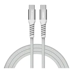 Kabel Verbatim USB-C(M) - USB-C(M) 1,2m, 100W, PD, szary | PartsPC.pl