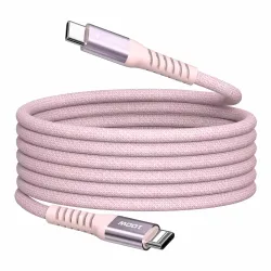 Kabel Verbatim USB-C(M) - USB-C(M) 1,2m, 100W, PD, różowy