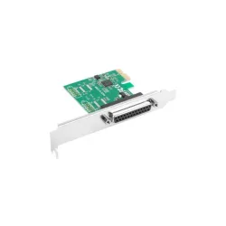 Karta Lanberg PCI Express - LPT (DB25) x1 + śledź low profile