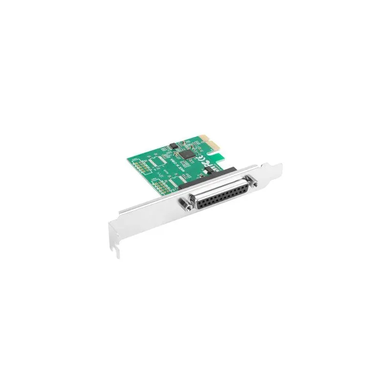 Karta Lanberg PCI Express - LPT (DB25) x1 + śledź low profile