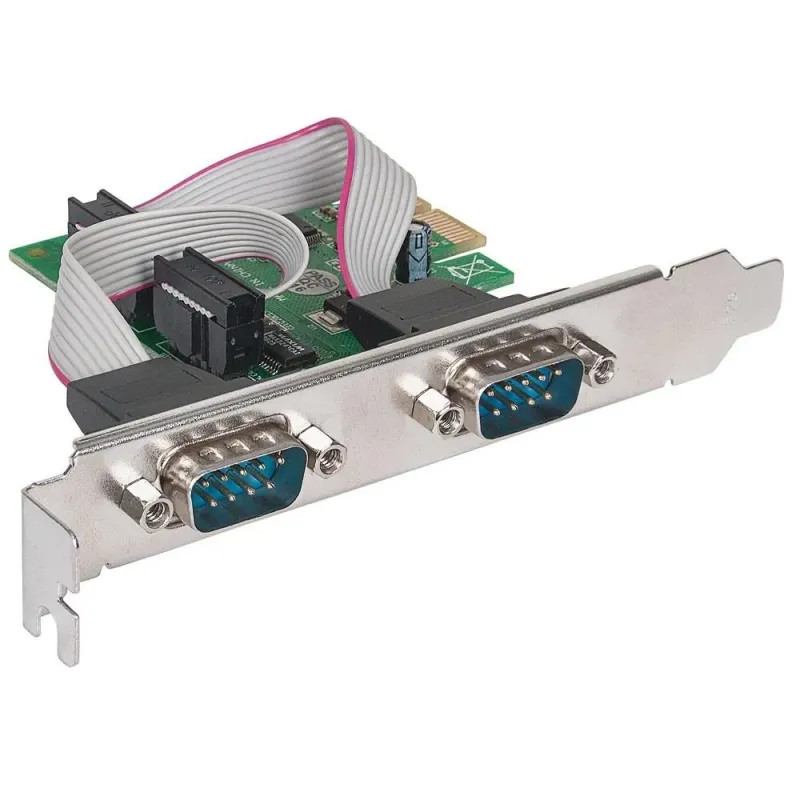 Kontroler COM Manhattan PCIe 2x RS-232/COM ICC