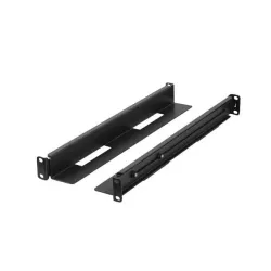 Zestaw szyn montażowych Lanberg do szaf 19" przesuwne 396 x 680 mm czarny