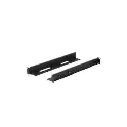 Zestaw szyn montażowych Lanberg do szaf 19" przesuwne 396 x 680 mm czarny