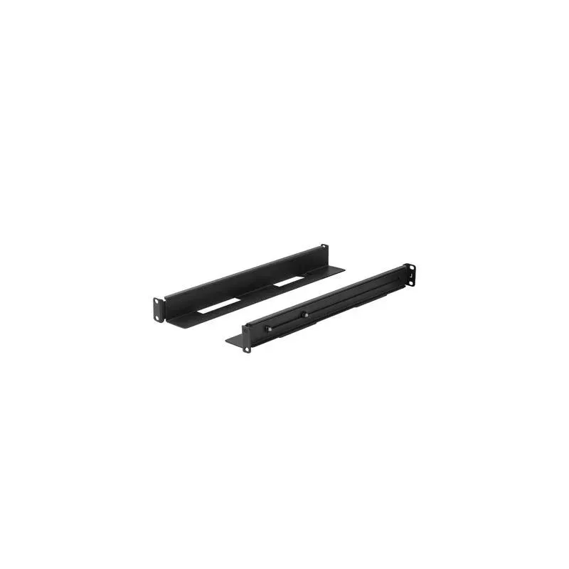 Zestaw szyn montażowych Lanberg do szaf 19" przesuwne 396 x 680 mm czarny