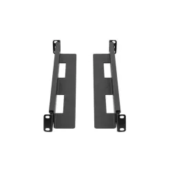 Zestaw szyn montażowych Lanberg do szaf 19" przesuwne 396 x 680 mm czarny