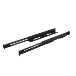 Zestaw szyn montażowych Lanberg do szaf 19" przesuwne 396 x 680 mm czarny