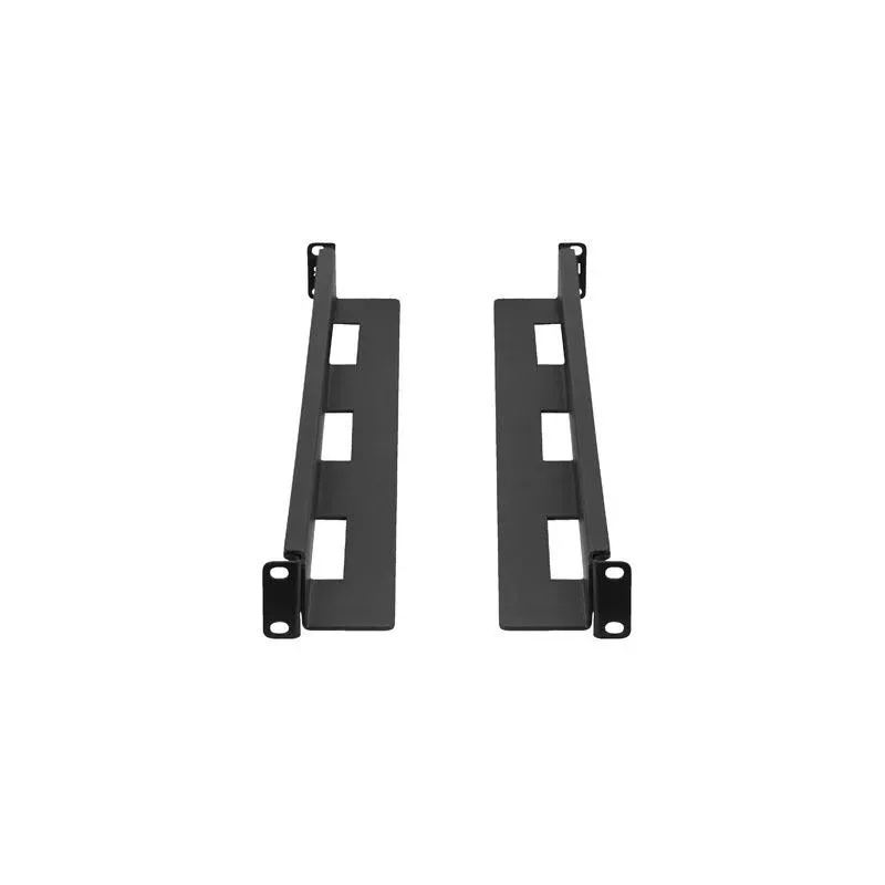 Zestaw szyn montażowych Lanberg do szaf 19" przesuwne 650 x 1090 mm czarny