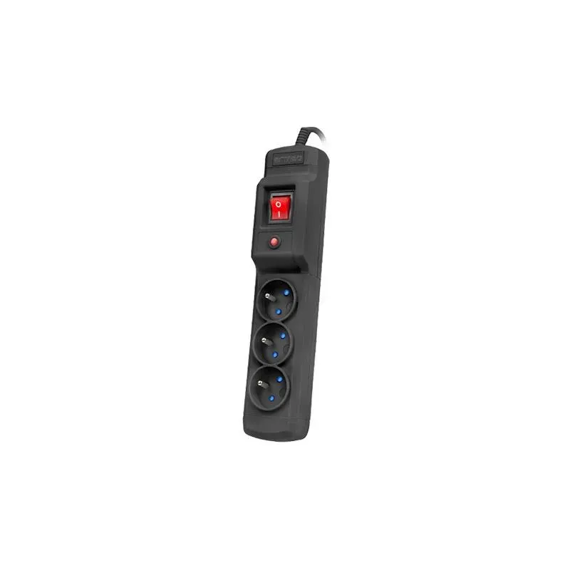 Listwa zasilająca Armac Multi M3 3m 3x PL czarny