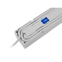 Listwa zasilająca Armac Z5 5m 5x 230V PL 10A organizer kabla szara