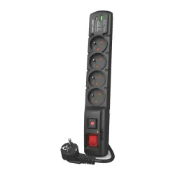 Listwa przeciwprzepięciowa Acar F4 USB A+C W2439 z szybką ładowarką 1,5m