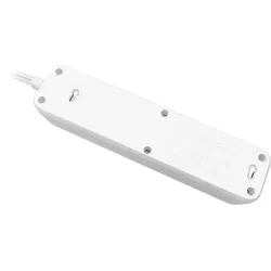 Listwa zasilająca Defender SFS 131 1,5 m, 3 gniazda, biała