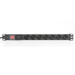 Listwa zasilająca DIGITUS 19" 1U 7 gniazd 16A 2m