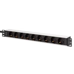 Listwa zasilająca DIGITUS PDU Rack 19", 9 gniazd Schuko